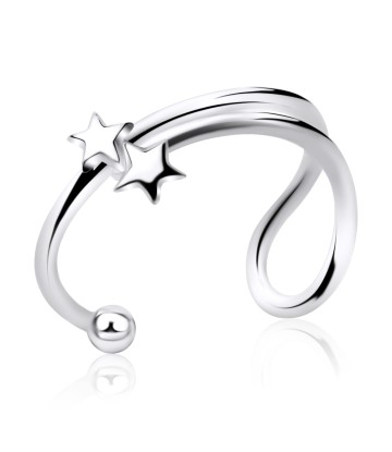 Dual Star Ear Cuff EC-102b (0.8)